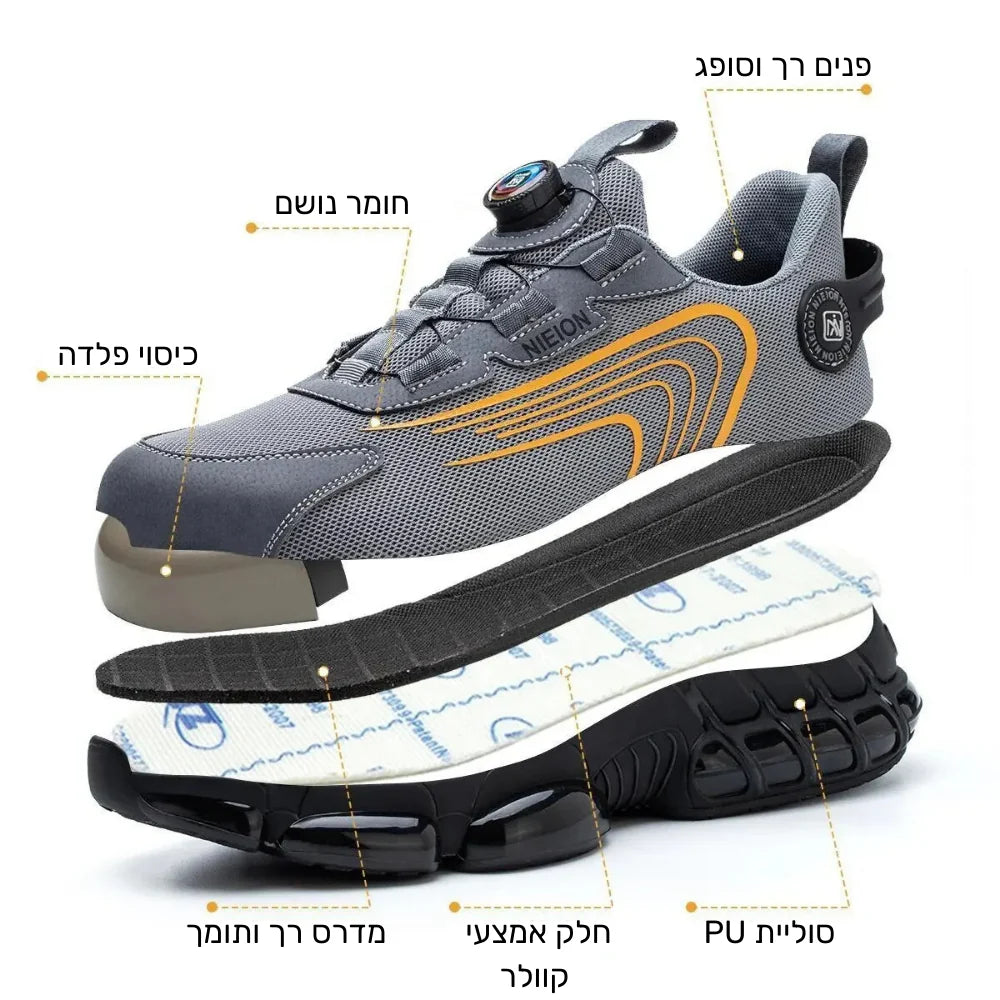 נעלי העבודה הבטיחותיות IronMax